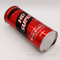1L Round Fluid Tin Can with Conical Top
